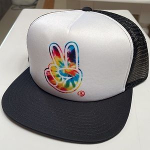 NEFF Concord Peace Sign Trucker Skate Hat